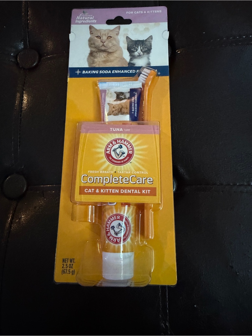 CompleteCare Cat & Kitten Dental Kit - Yellow